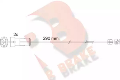 Контакт (R BRAKE: 610468RB)